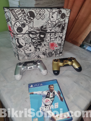 PS4 FAT 500GB WITH FIFA 19